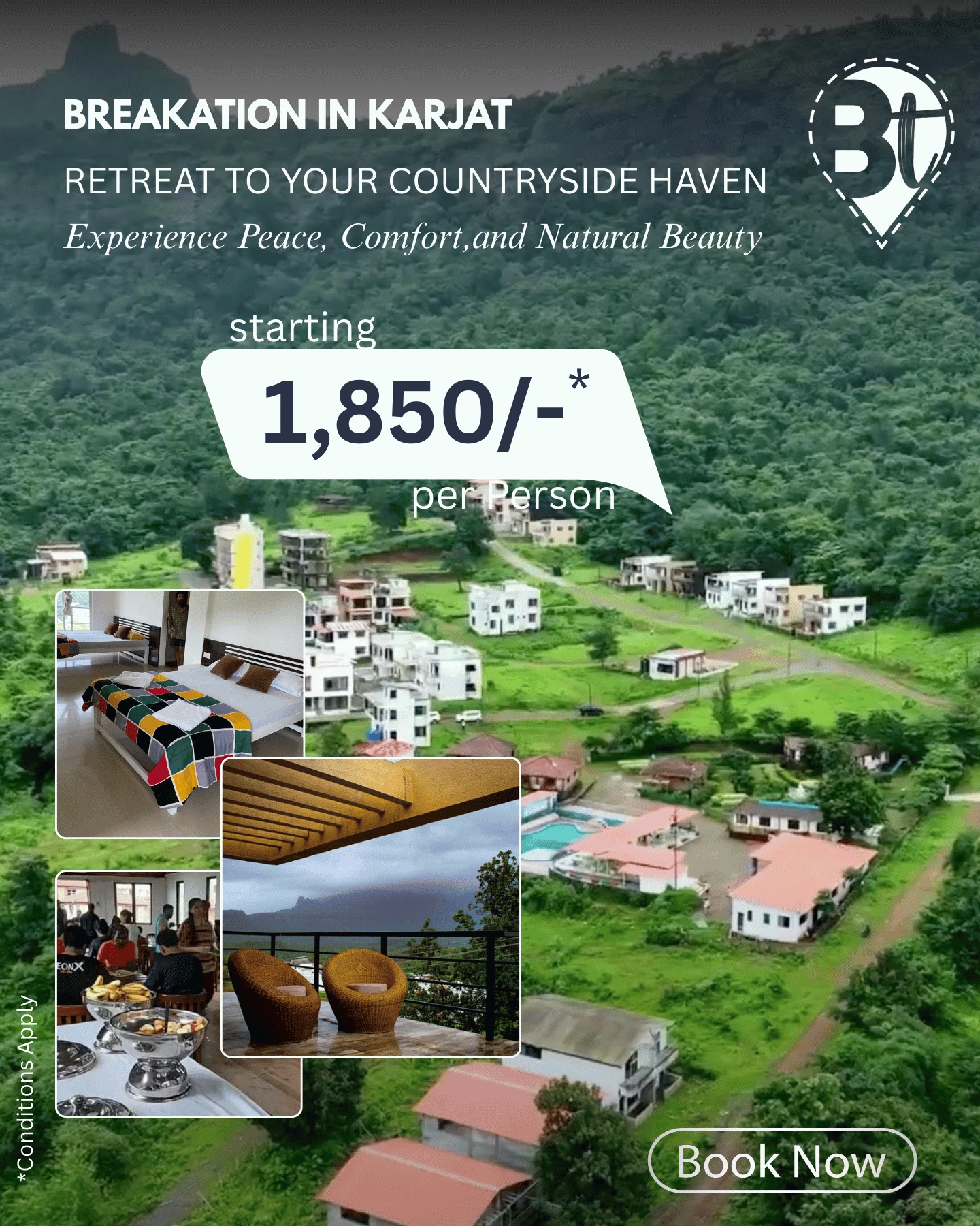 πΏ BREAKATION IN KARJAT πΏ
β¨ Retreat to Your Countryside Haven β¨
Escape the city chaos and unwind where nature takes the lead.
π Peaceful vibes. Cozy stays. Scenic views.
All starting at just βΉ1,850/- per person!*
πJust a short drive from Mumbai & Pune
π§οΈ Perfect for monsoon getaways
π‘ Ideal for couples, families & workcations
π§³ Book your breakation now β your peaceful escape awaits!
π© DM to book or get more info!
#KarjatBreakation #KarjatGetaway #CountrysideRetreat #WeekendEscape #MonsoonVibes #NatureStay #KarjatHolidayHome #TravelIndia #MumbaikarTravel #PuneGetaway #BudgetTravelIndia #PeacefulPlaces #HiddenGemsIndia #StaycationGoals #NatureLoversIndia